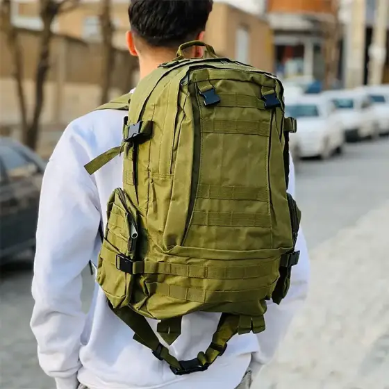 کوله پشتی 55 لیتری 4 تکه تاکتیکال