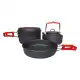 ست ظروف دو نفره درب فلزی اسنوهاک مدل C11-D55A
