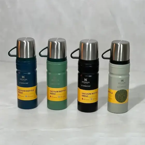 فلاسک 680 میل استنلی دو لیوانی مدل 77639