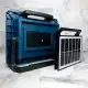 چراغ پروژکتور شارژی خورشیدی 400 وات مدل W8109-2