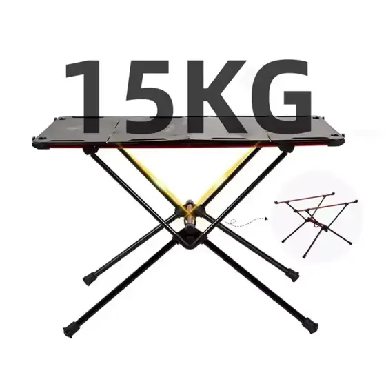 میز شیشه ای تاشو کمپینگ ماونتین هایکر مدل SZK728