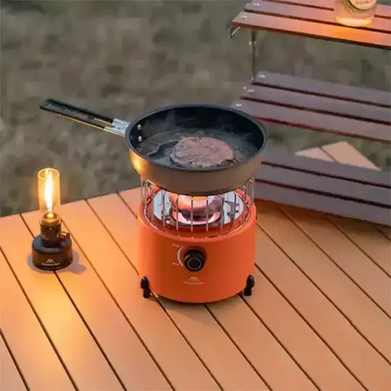 بخاری و اجاق کمپینگ 2 در 1 ماونتین هایکر مدل SZK1107