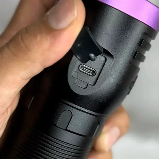 چراغ قوه یووی UV اسمال سان مدل ZY-H4