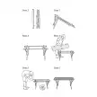 میز تاشو نیچرهایک مدل NH19Z003-D