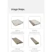 تشک بادی 2 نفره نیچرهایک مدل CNK2550WS013