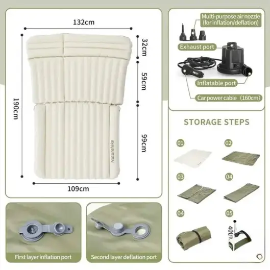 کوسن بادی نیچرهایک مدل CNK2450WS011