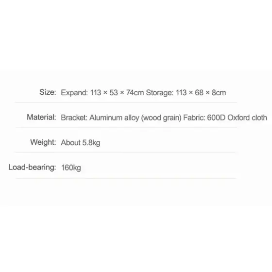 صندلی کمپینگ تاشو دو نفره نیچرهایک مدل NH20JJ002